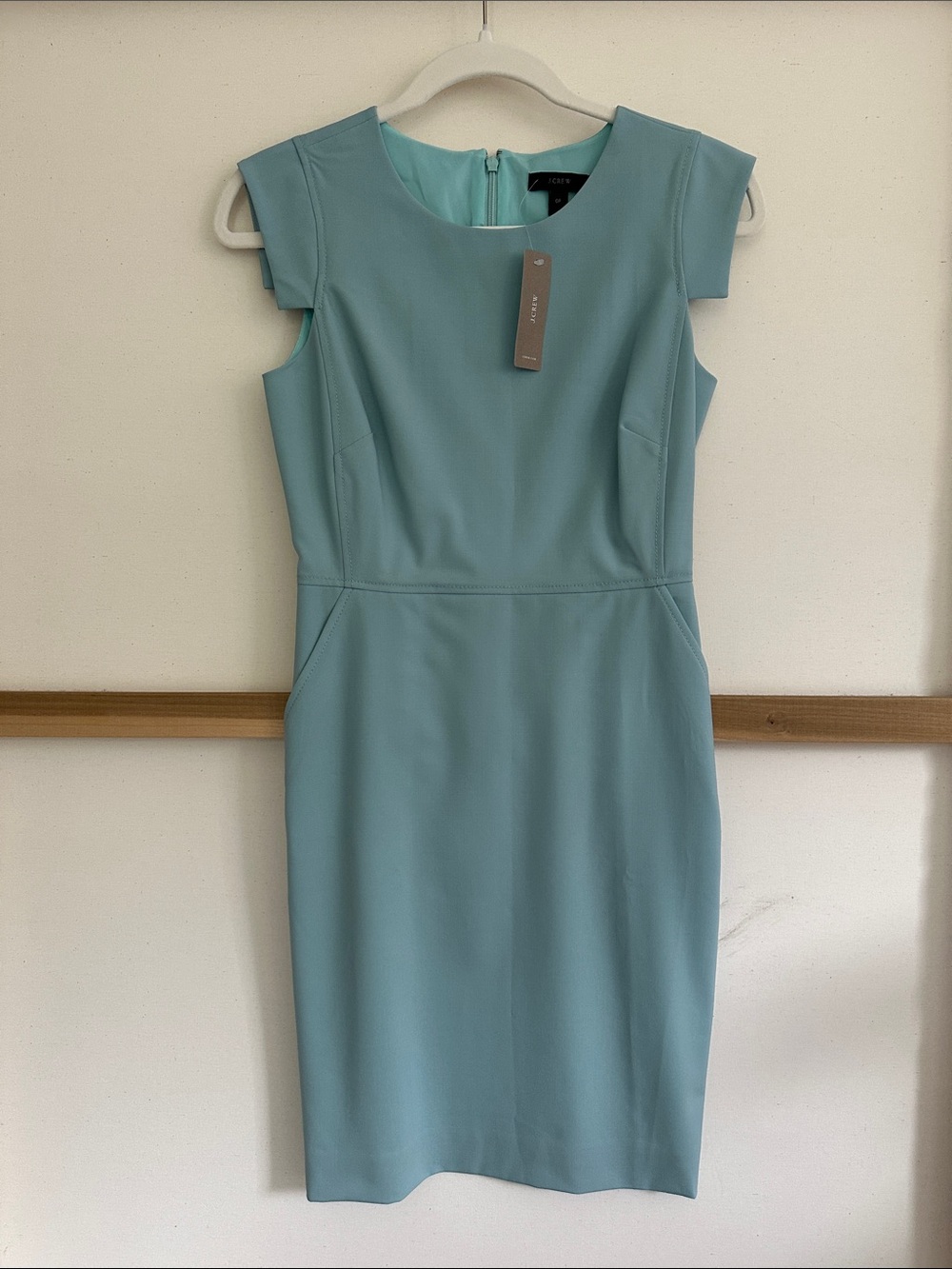 J.Crew Resume Dress in Italian Wool